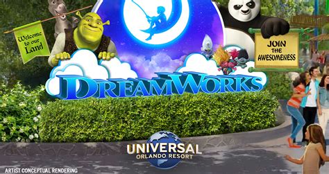 Colorful World of DreamWorks Animation Coming to Universal Studios Florida in 2024 - Horror ...