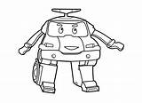 Robocar Poli coloring Page For Kids  Coloring Pages sketch template