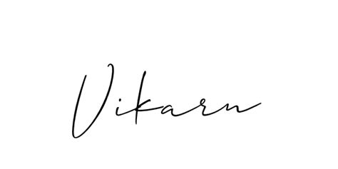 89+ Vikarn Name Signature Style Ideas | Exclusive Name Signature