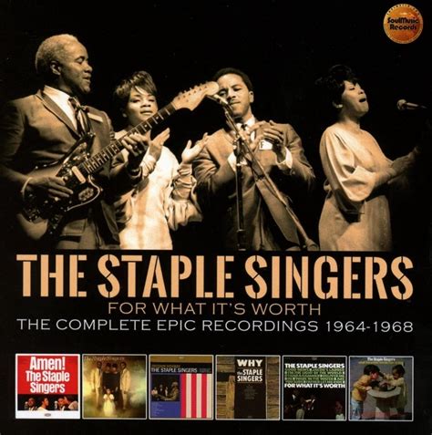 The Staple Singers ‎– For What It's Worth (The Complete Epic Recordings 1964-1968) 3-cd - Dubman ...