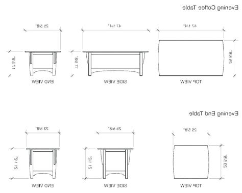 Everything You Need To Know About Standard Coffee Table Dimensions - Coffee Table Decor