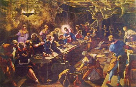 Il Tintoretto: l'ultima cena | Dipingere idee, Ultima cena, Storia della pittura