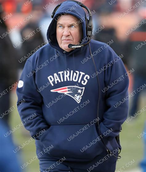 Bill Belichick New England Patriots Hoodie | USA Jacket