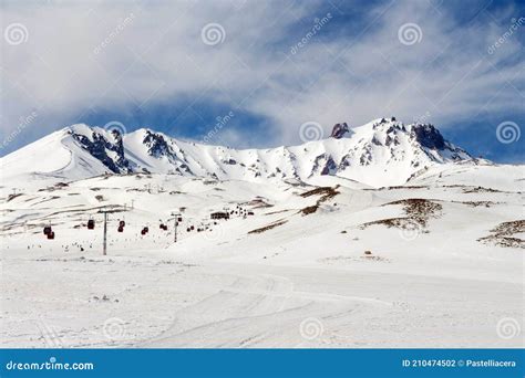 Mount Erciyes, Turkey stock photo. Image of stratovolcano - 210474502