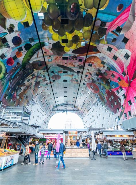 Food markets in The Netherlands.