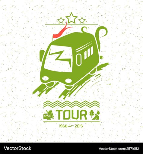 Bus travel Royalty Free Vector Image - VectorStock