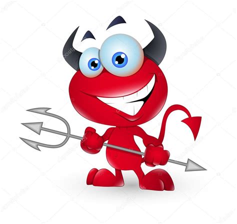 Cute Devil Monster — Stock Vector © baavli #13709816