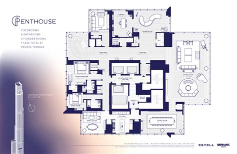 Central Park Tower Unit 129 Floor Plan | Viewfloor.co