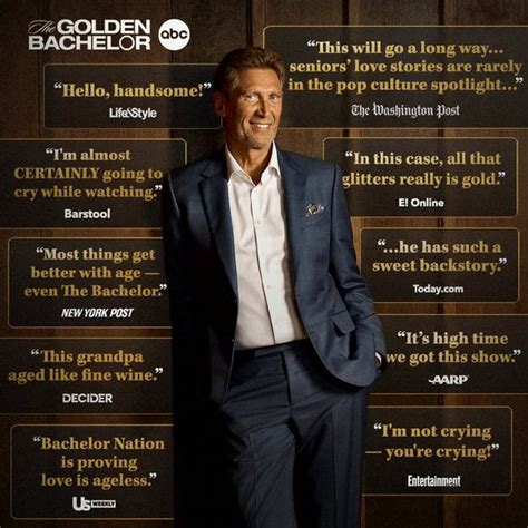 ‘The Golden Bachelor’ Revealed for ABC Franchise’s Senior Spinoff : r ...