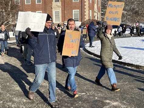 Boiling Point: NTA supporters rally outside City Hall as potential strike vote nears - Newton Beacon