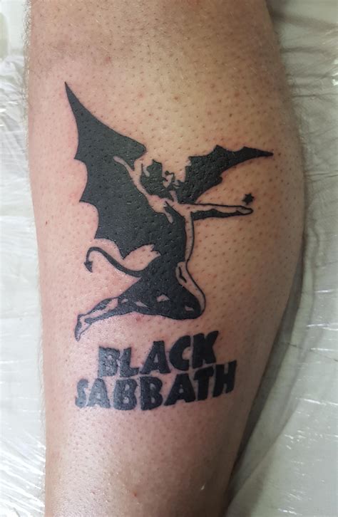 Black Sabbath Logo Tattoo