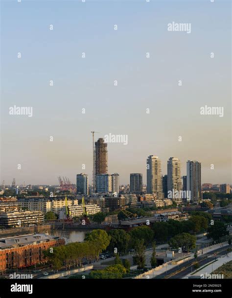 Buenos Aires City Skyline, skyscrapers Stock Photo - Alamy