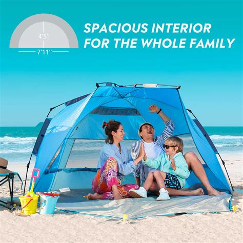 Pop Up Beach Tent | Solid Gear, Lowest Price