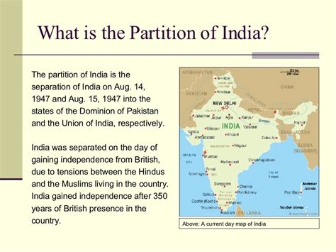 Partition Of India