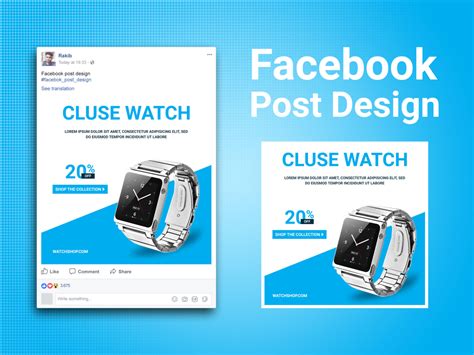 Product ads banner design for facebook by Md. Rakib Hosen on Dribbble