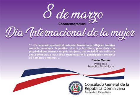 8 de Marzo, conmemoramos el Día Internacional de la Mujer - Consulado General de la República ...