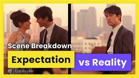 500 Days of Summer Expectations vs Reality — Directing the Same Scene ...