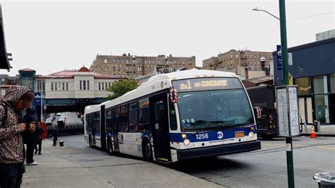 MTA New York City Bus: Nova Bus LFS Articulated 1256 on the Bx1 & LFS ...