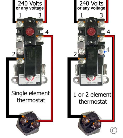 How To Wire Water Heater Thermostat