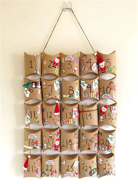 DIY Advent Calendar- Great for Babies and Kids – Krysta French | Christmas advent calendar diy ...