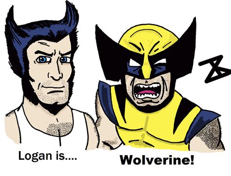 Logan is Wolverine by FreakyComics on DeviantArt