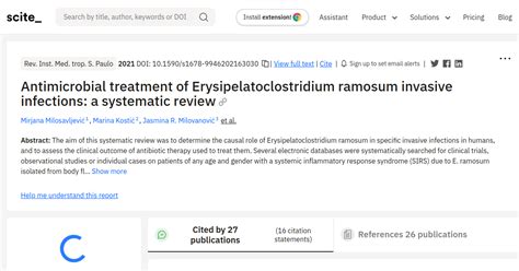 Antimicrobial treatment of Erysipelatoclostridium ramosum invasive ...