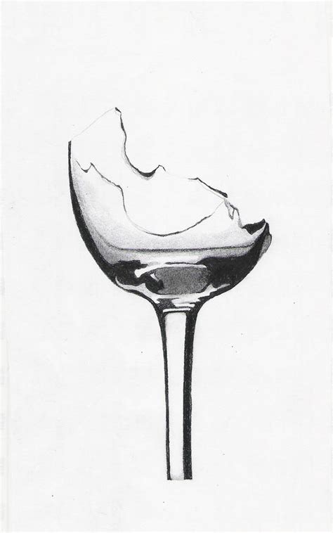 Broken Wine Glass by DanicaMia on DeviantArt