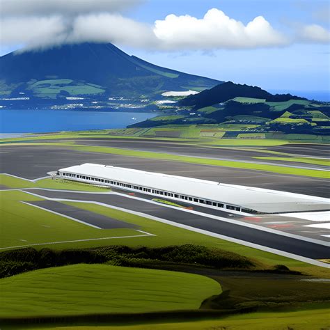 Azores Airport Digital Graphic · Creative Fabrica