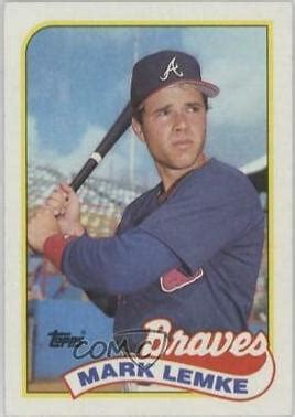 Mark Lemke #327 Prices [Rookie] | 1989 Topps | Baseball Cards