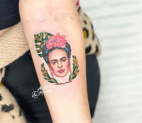 Frida Kahlo tattoo by Andrea Morales | Post 26739 | Frida kahlo tattoos ...