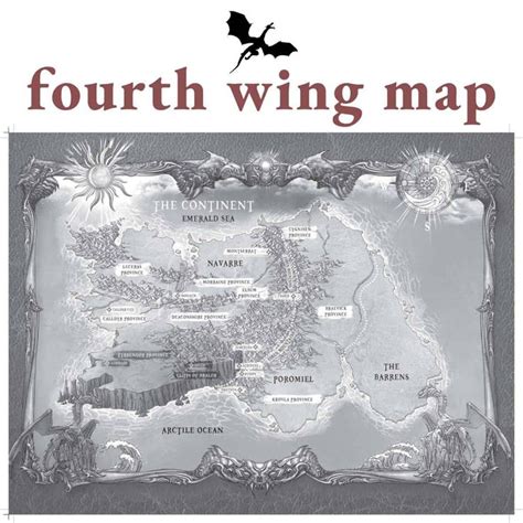 Ultimate Guide to the Fourth Wing Map | Wings book, Wings, Wings art