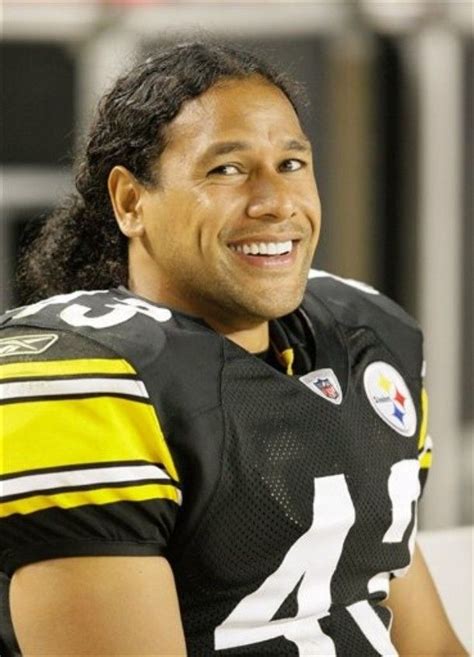 My man!! | Troy polamalu, Steelers football, Football players