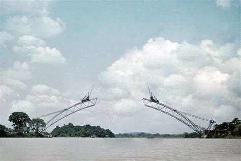 Rare photos of Adomi Bridge during construction - MyJoyOnline