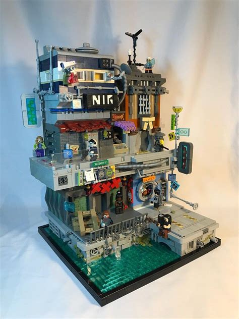 Cyberpunk city | sukhodolov_nikita | Flickr Lego Moc, Lego Minecraft, Cyberpunk City, Ville ...