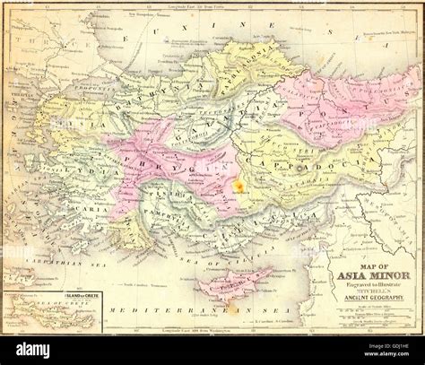 Ancient Map Of Asia