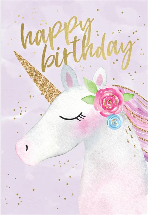 Unicorn Birthday Wallpapers - Wallpaper Cave