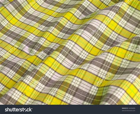 Checkered Fabric Closeup. More Of This Motif & More Fabrics In My Port. Stock Photo 34458490 ...