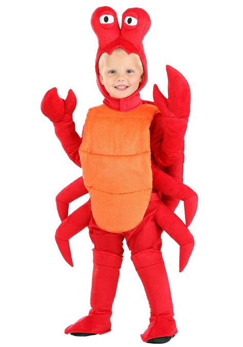 Red Crab Toddler Costume | Kid's Sea Creature Costumes