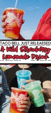 Taco Bell's Colorful New Wild Strawberry Lemonade Freeze Will Give You ...