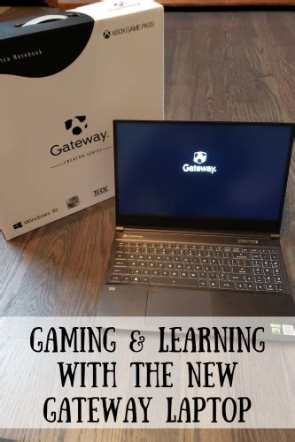 Gaming and Learning with the New Gateway Laptop - Mom and More