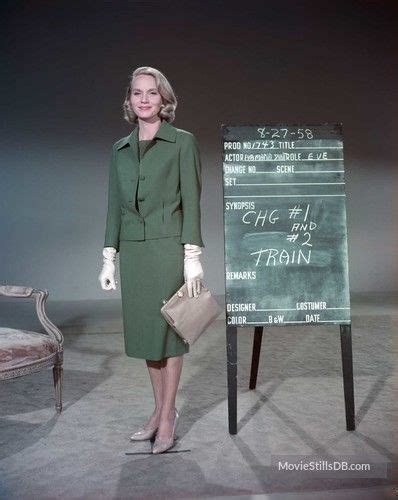 North by Northwest - Behind the scenes photo of Eva Marie Saint