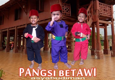 pangsi silat betawi: sejarah singkat baju pangsi betawi