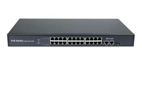 Rack-Mount 24fe Poe +2ge up Link +1g SFP 24 Port Ethernet Poe Switch ...