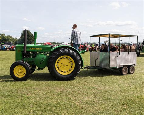 John Deere Vintage Tractor and Trailer Photograph by Nik Bartlett ...