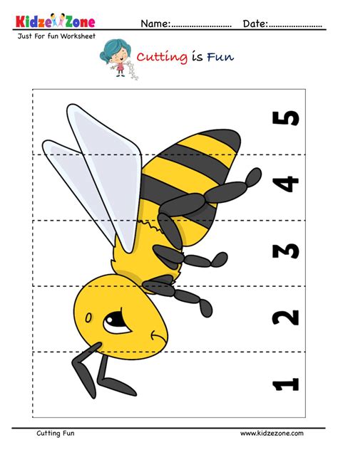 Printable Honey Bee Activity Sheets