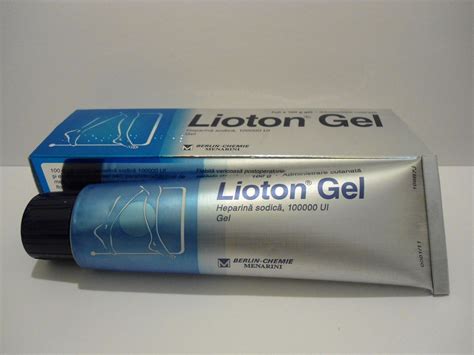 Lioton Gel 100g - Free Shipping - Pain & Fever Relief