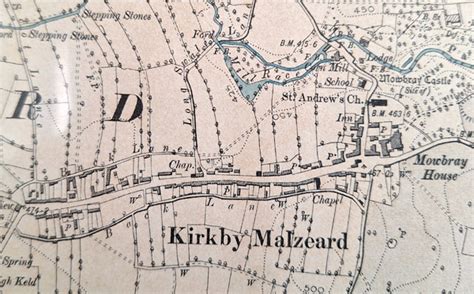 Kirkby Malzeard History - Maps | Kirkby Malzeard & Laverton