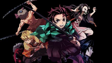 Kimetsu No Yaiba, Characters, Tanjirou, Nezuko, Zenitsu, Inosuke, Giyuu, 4K, #69 Wallpaper PC ...