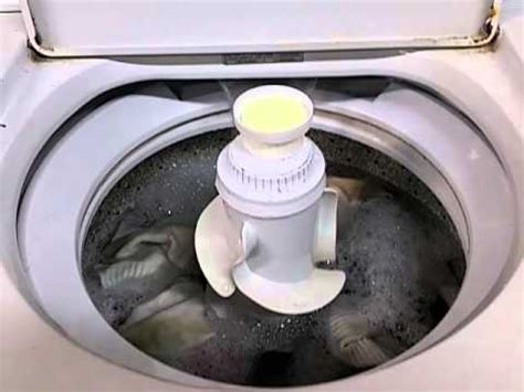 Adding bleach to washing machine my way - YouTube