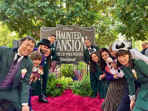 Disney Cast Members From Around the World Appear at the World Premiere of the "Haunted Mansion ...